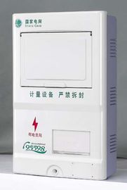 High Precision Three Phase Meter Box , Customised Size Domestic Meter Box